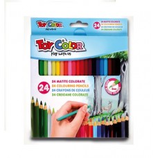 LÁPIS DE COR TOY COLOR 24 CORES